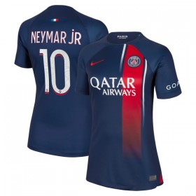 Paris Saint-Germain PSG 2023-24 Neymar Jr 10 Fodboldtrøjer Dame Hjemme Kort ærmer